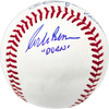 Charlie Sheen, Corbin Bernsen & Tom Berenger Autographed Official MLB Baseball Major League Baseball Movie Beckett BAS Witness #WQ60855