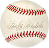 Stanley Coveleski Autographed Official MacPhail AL Baseball Cleveland Indians PSA/DNA #P01248