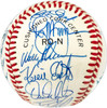 1986 New York Mets Team Autographed Official NL Baseball With 31 Signatures Including Gary Carter PSA/DNA #W03530