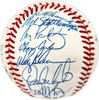 1986 New York Mets Team Autographed Official NL Baseball With 31 Signatures Including Gary Carter PSA/DNA #W03531
