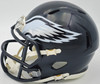 Brandon Graham Autographed Philadelphia Eagles 2022 Alternate Black Speed Mini Helmet Beckett BAS Witness Stock #238572