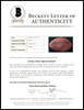 Johnny Unitas Autographed Official NFL Leather Football Baltimore Colts Beckett BAS #A75841