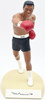 Muhammad Ali Autographed 5x9 Toy Figurine Black Boxing Trunks #/400 Beckett BAS #AE31335