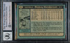 Rickey Henderson Autographed 1980 Topps Rookie Card #482 Oakland A's Auto Grade Gem Mint 10 Beckett BAS #15784988