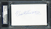 Neil Armstrong (HOCKEY) Autographed 3x5 Index Card NHL Referee PSA/DNA #83721302
