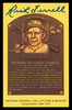 Rick Ferrell Autographed Hall of Fame HOF Plaque Postcard Boston Red Sox SKU #240855