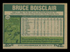 Bruce Boisclair Autographed 1977 Topps Rookie Card #399 New York Mets SKU #241127