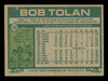 Bobby Tolan Autographed 1977 Topps Card #188 Philadelphia Phillies SKU #241086