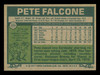 Pete Falcone Autographed 1977 Topps Card #205 Card St. Louis Cardinals SKU #241091