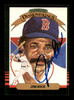 Jim Rice Autographed 1985 Donruss Card #15 Card Boston Red Sox SKU #241265