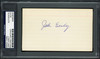 Jake Early Autographed 3x5 Index Card Washington Senators PSA/DNA #83862830