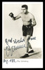 Max Schmeling Autographed 3.5x5.5 Photo "Best Wishes" SKU #240760 Max Schmeling Autographed 3.5x5.5 Photo "Best Wishes" SKU #240760