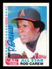 Rod Carew Autographed 1982 Topps All Star Card #547 Card California Angels SKU #241194