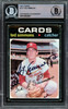 Ted Simmons Autographed 1971 Topps Rookie Card #117 St. Louis Cardinals Beckett BAS #14862581