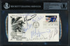 1980 Team USA Hockey Miracle on Ice Autographed First Day Cover With 7 Signatures Including Herb Brooks Beckett BAS #17402081