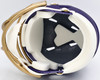 Terrell Suggs Autographed Baltimore Ravens 2024 Alt Purple Speed Mini Helmet Beckett BAS Witness Stock #241395