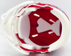 Jim Kelly Autographed Buffalo Bills 1987-01 Throwback Red Speed Mini Helmet Beckett BAS Witness Stock #241391