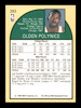 Olden Polynice Autographed 1990-91 Hoops Card #283 Seattle Supersonics SKU #242056