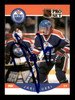 Jari Kurri Autographed 1990-91 Pro Set Card #87 Edmonton Oilers SKU #241879