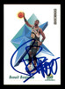 Benoit Benjamin Autographed 1991-92 Skybox Card #266 Seattle Supersonics SKU #242062