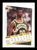 Benoit Benjamin Autographed 1991-92 Skybox Card #266 Seattle Supersonics SKU #242062