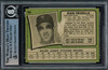 Dan Frisella Autographed 1971 Topps Card #104 New York Mets Beckett BAS #11627953