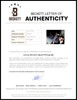 Lemmy Kilmister Autographed 11x14 Photo Motorhead Band Beckett BAS #AC95453