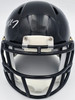 Michael Vick Autographed Atlanta Falcons 1990-02 Throwback Black Speed Mini Helmet Beckett BAS Witness Stock #243635