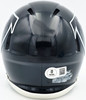 Michael Vick Autographed Atlanta Falcons 1990-02 Throwback Black Speed Mini Helmet Beckett BAS Witness Stock #243635