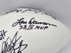 Super Bowl MVP's Autographed Official White Wilson NFL Football With 16 Signatures including Joe Namath PSA/DNA #AB10152