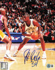 Isaiah J.R. Rider Autographed 8x10 Photo Minnesota Timberwolves Beckett BAS QR #BS36979