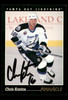 Chris Kontos Autographed 1992-93 Pinnacle Card #8 Tampa Bay Lightning SKU #248129