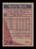 Barry Beck Autographed 1984-85 Topps Card #105 New York Rangers SKU #248079