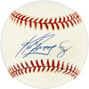 Ken Griffey Jr. Autographed Official AL Baseball Seattle Mariners Beckett BAS QR #BR51173