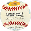 Joe Morgan Autographed Official NL Baseball Cincinnati Reds Statball With 20 Stats #266/1000 Beckett BAS #AE16481