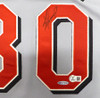 Cincinnati Reds Ken Griffey Jr. Autographed Gray Russell Jersey Beckett BAS QR #BS30318