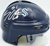 Shane Wright Autographed Seattle Kraken Blue Mini Helmet Beckett BAS QR #BS30084