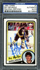 Ray Bourque Autographed 1984-85 Topps Card #1 Boston Bruins PSA/DNA #83109656