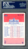 Gus Williams Autographed 1986-87 Fleer Card #124 Washington Bullets PSA/DNA #83921060