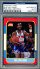 Gus Williams Autographed 1986-87 Fleer Card #124 Washington Bullets PSA/DNA #83921074
