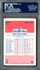 Gus Williams Autographed 1986-87 Fleer Card #124 Washington Bullets PSA/DNA #83921074