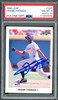 Frank Thomas Autographed 1990 Leaf Rookie Card #300 Chicago White Sox PSA 8 Auto Grade Gem Mint 10 PSA/DNA Stock #250507