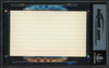 Roger Maris Autographed 3x5 Index Card New York Yankees Beckett BAS #18284403