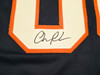 Christmas Vacation Chevy Chase Autographed Blue Jersey Beckett BAS QR Stock #250271
