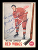 Wayne Connelly Autographed 1969-70 O-Pee-Chee Card #60 Detroit Red Wings SKU #251204