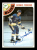Bernie Federko Autographed 1978-79 Topps Card #143 St. Louis Blues SKU #251390