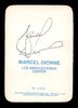 Marcel Dionne Autographed 1976-77 Topps Glossy Card #4 Los Angeles Kings (Signed on Back) SKU #251658