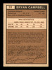 Bryan Campbell Autographed 1975-76 O-Pee-Chee WHA Card #31 Cincinnati Stingers "To John" (Signed on Back) SKU #251771