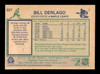 Bill Derlago Autographed 1983-84 O-Pee-Chee Card #327 Toronto Maple Leafs SKU #252003