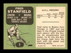 Fred Stanfield Autographed 1970-71 Topps Card #5 Boston Bruins SKU #251190